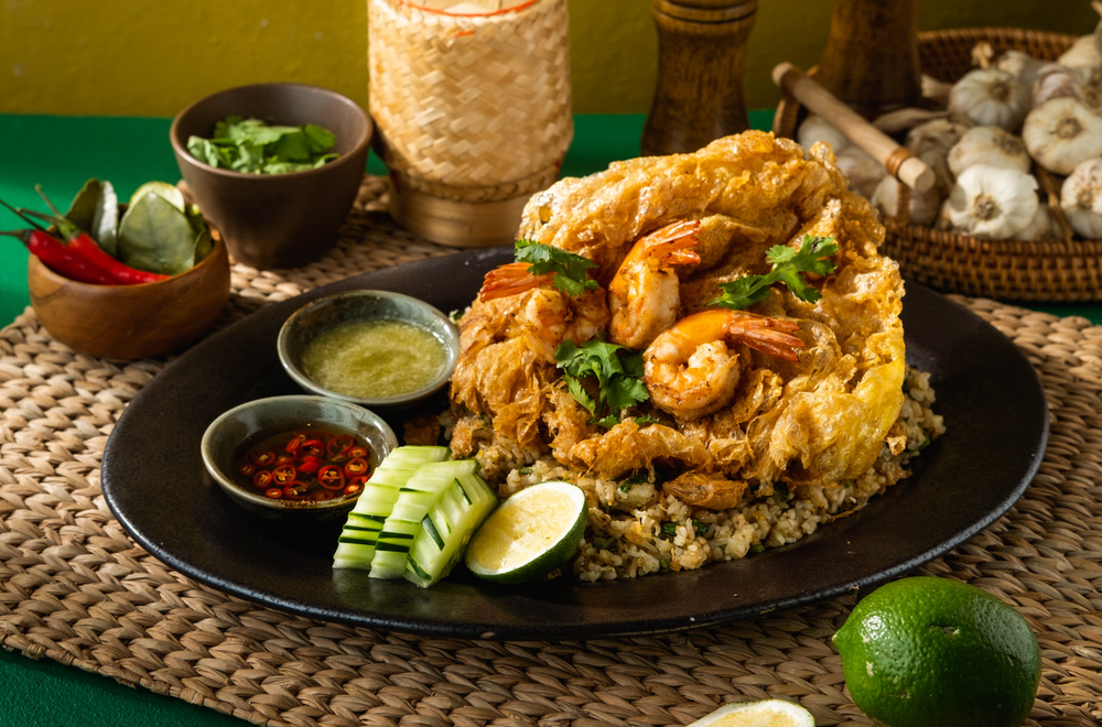 🏆 Shrimp Omelette Fried Rice