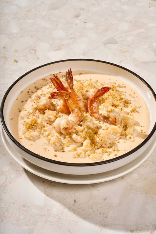 Seafood Mac Bisque