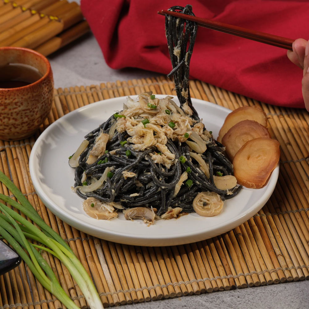 Crab Claw Squid Ink Noodle Public Eatery