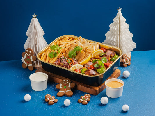 Beef Kebab with Shawarma Lumpia Tray