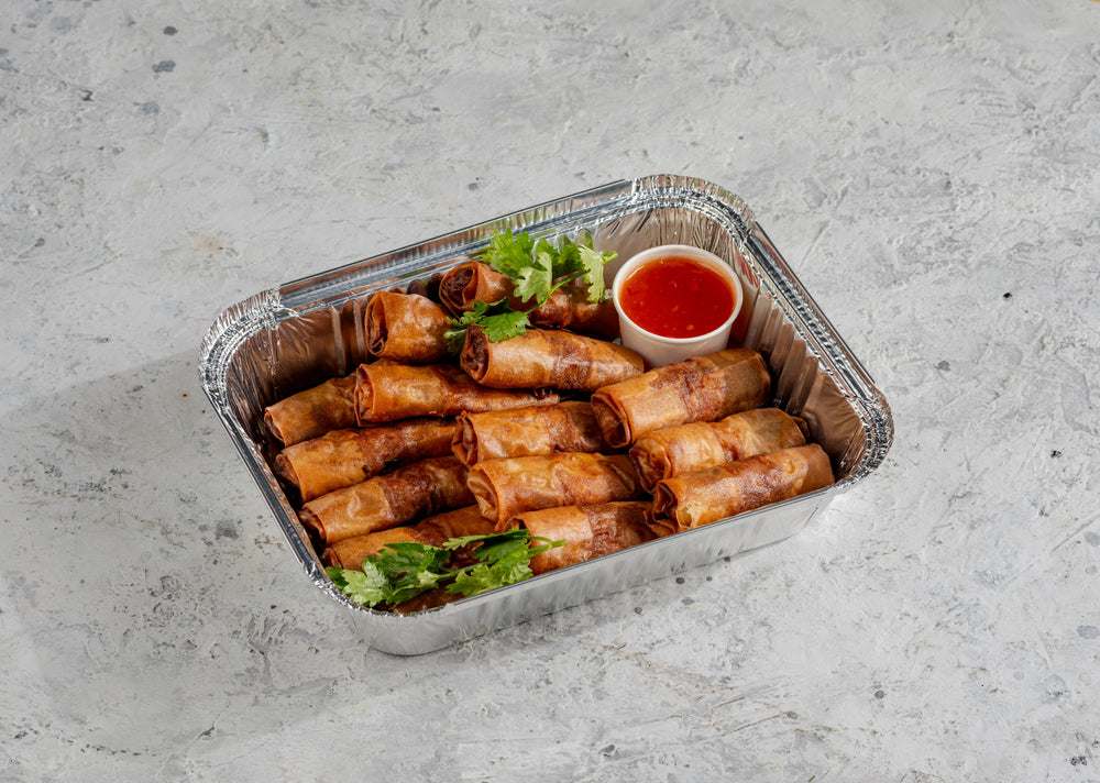 Fish Lumpia Platter