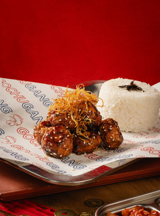 Sweet Spicy Chicken Meatballs