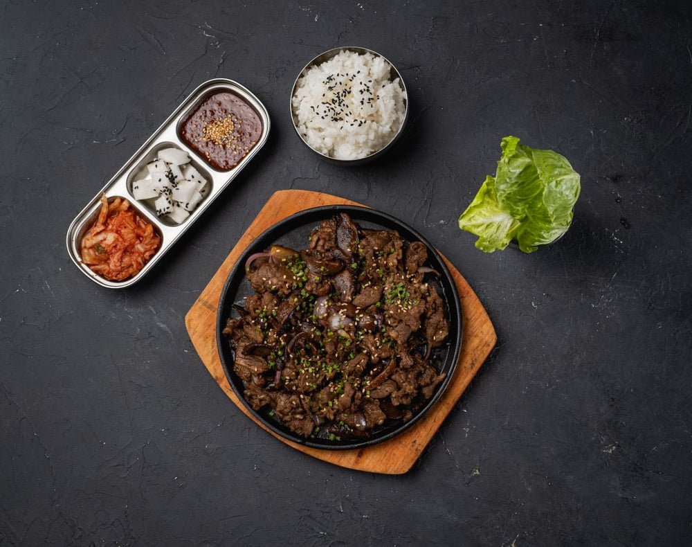 Beef and Mushroom Bulgogi