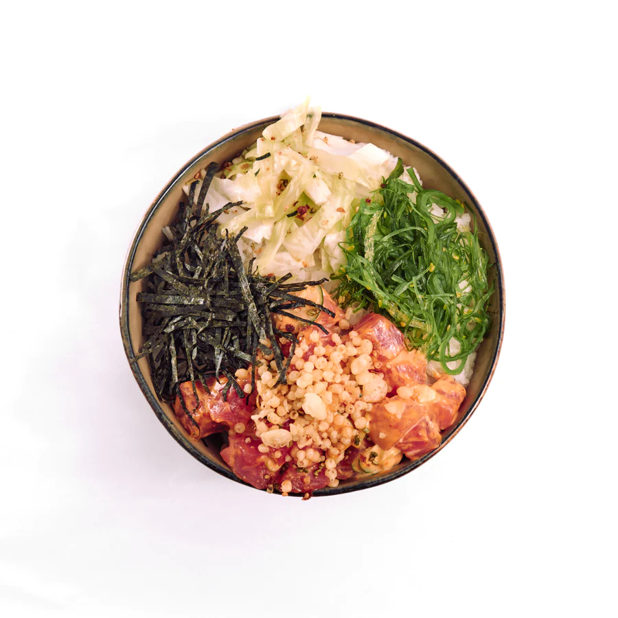 🏆  Spicy Tuna Crunch Poke/Aburi Bowl