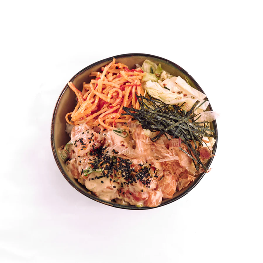 🏆 Miso Salmon Aburi Bowl